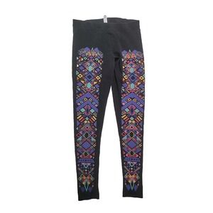 VS Yoga Women's  Leggings  Small Black Geometric